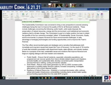 Sustainability Commission 6.21.21