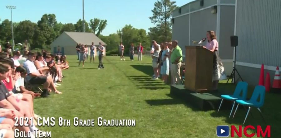 2021 CMS 8th Grade Promotion Ceremony – Gold Team